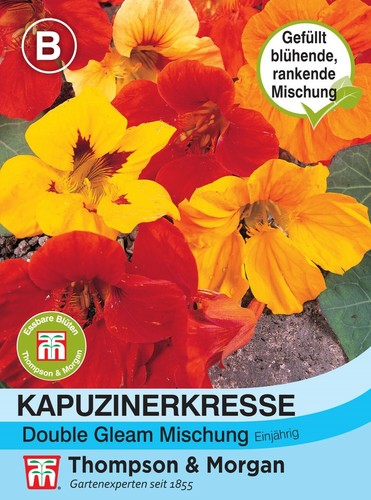 Kapuzinerkresse double gleam - kapuzinerkresse, 'double