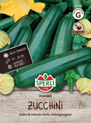 Zucchini diamant - 'diamant', f1