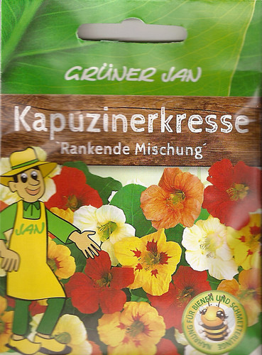 Kapuzinerkresse rankende - kapuzinerkresse,, "rankende