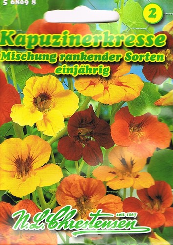 Kapuzinerkresse mischung - kapuzinerkresse,