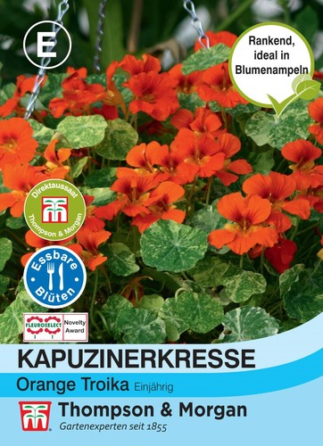 Kapuzinerkresse orange - kapuzinerkresse, 'orange